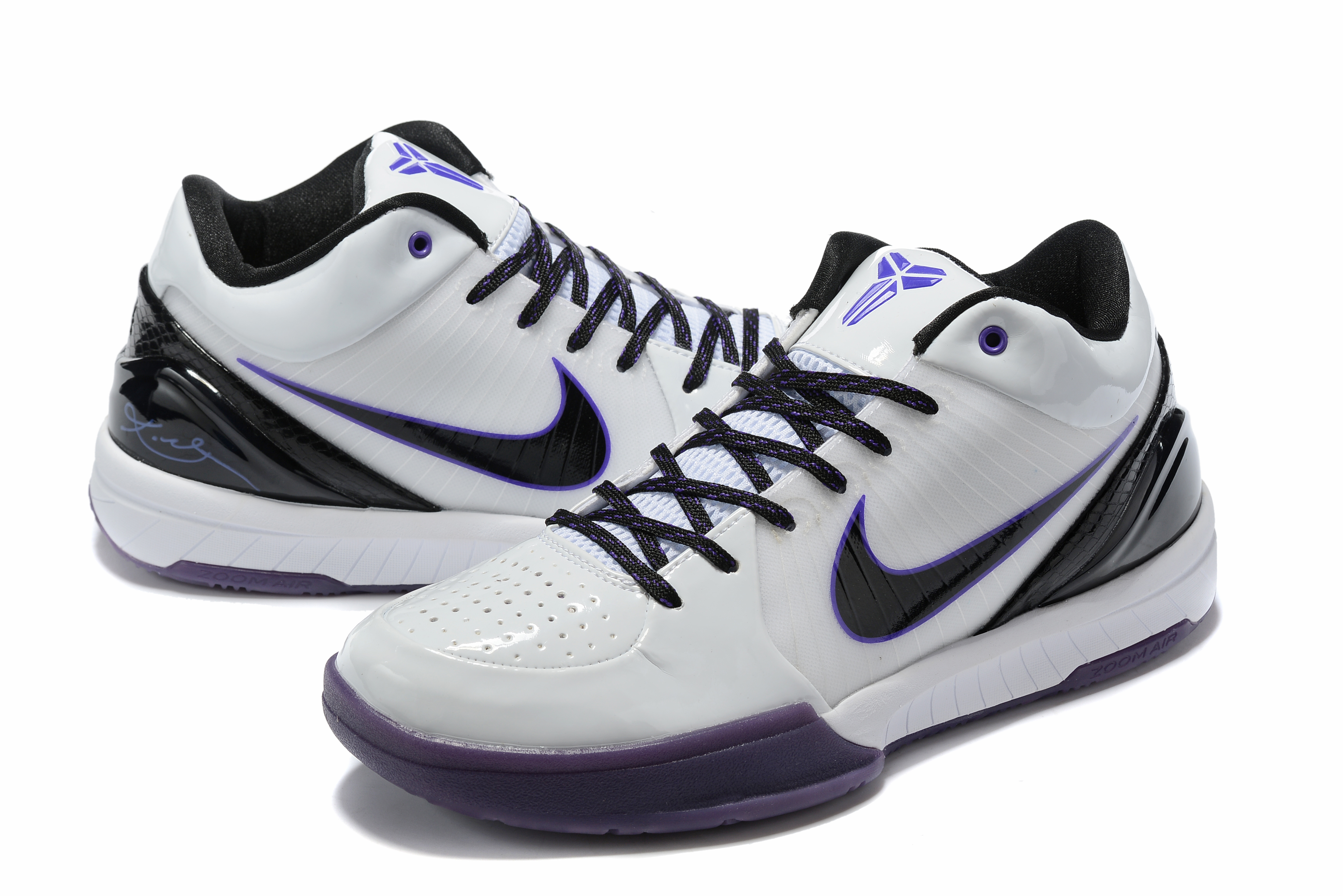 2020 Nike Kobe Bryant IV White Purple Black
